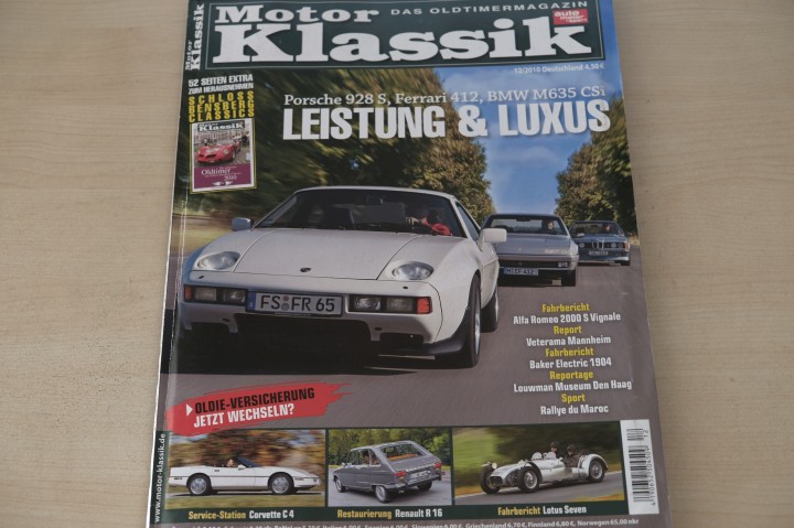 Deckblatt Motor Klassik (12/2010)